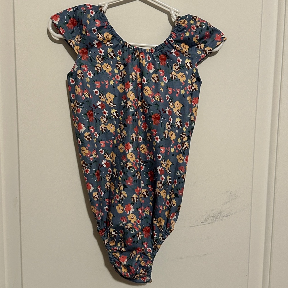 Floral Kids leotard